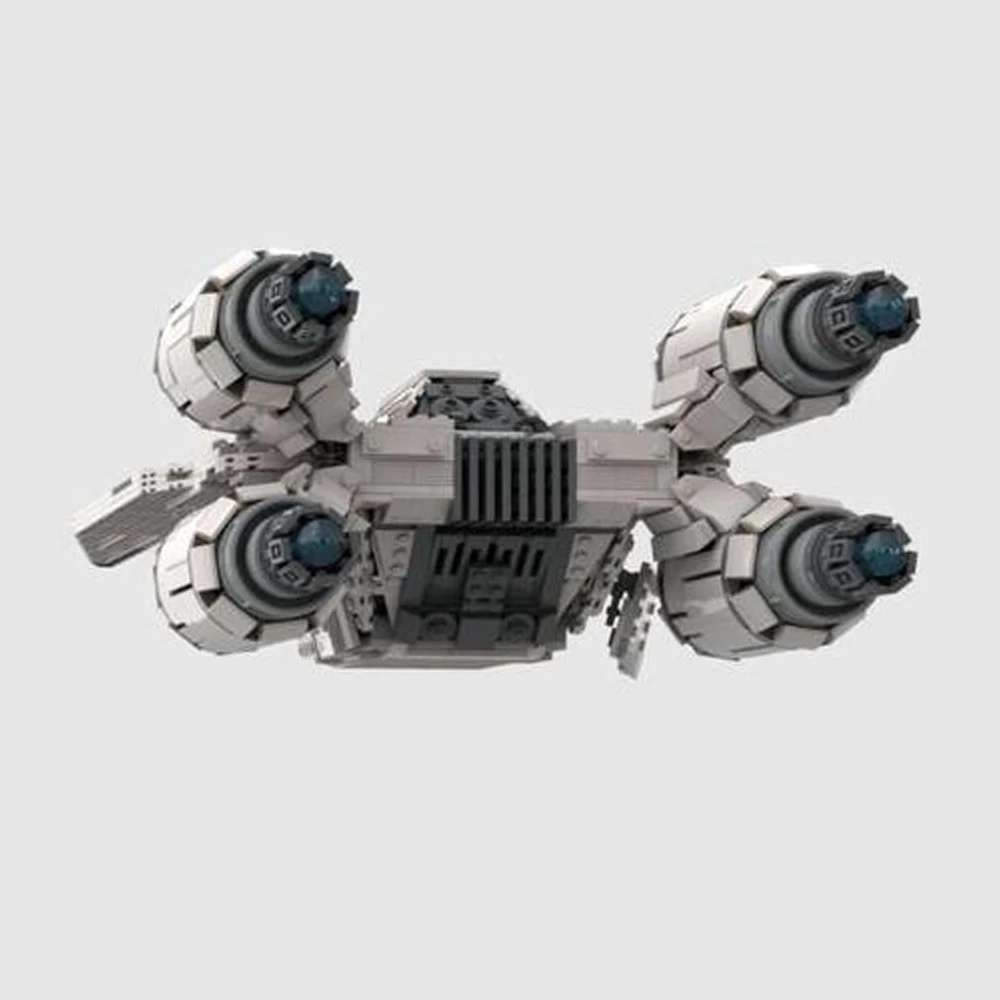 MOC Space UT-60D Warship Building Blocks Set For U-WING Spaceship Battle Airplane Bricks Toys For Children Birthday Xmas Gifts