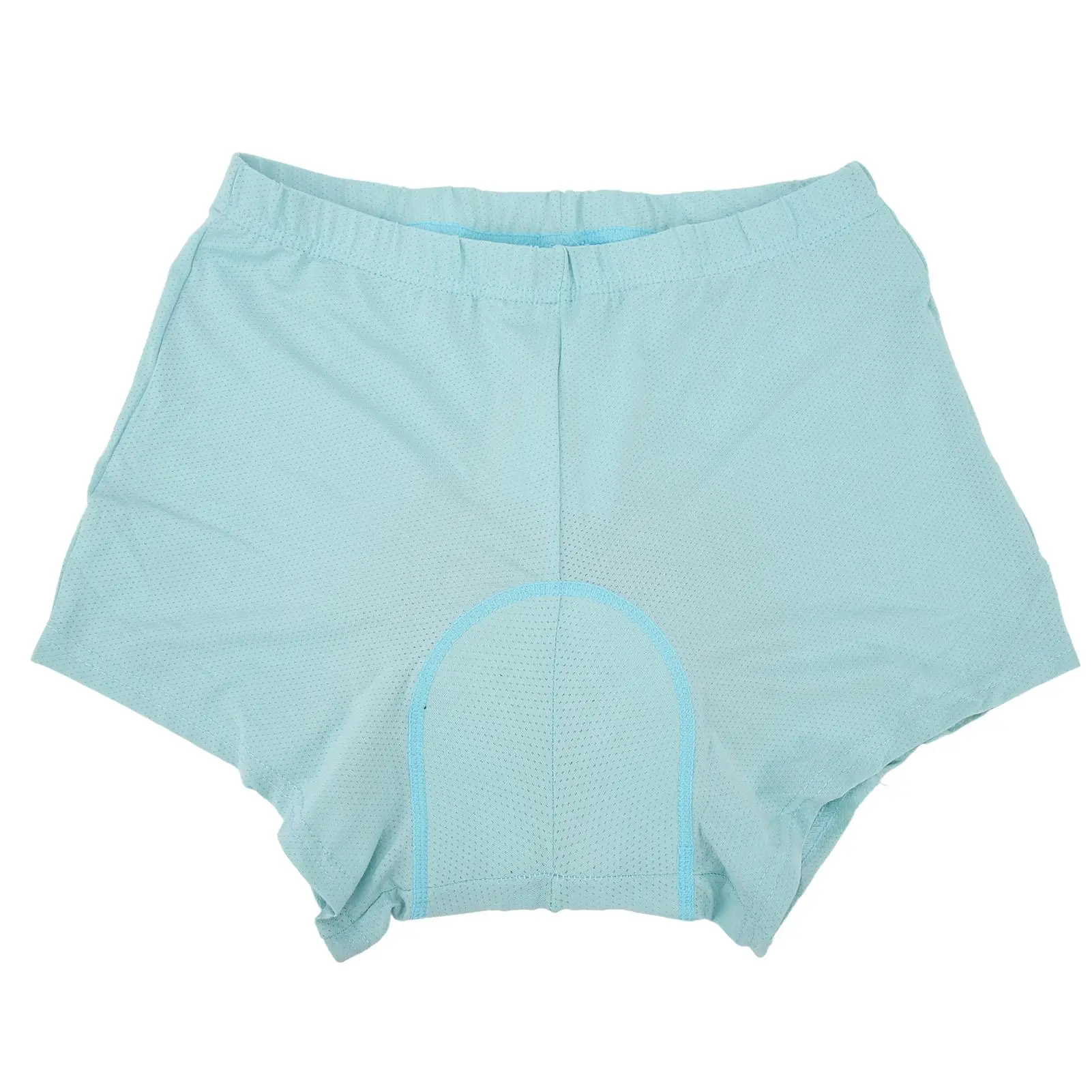 High Waist Cycling Liner Shorts with Breathable Underwear and 3D Silicone Padding for Mountain Biking