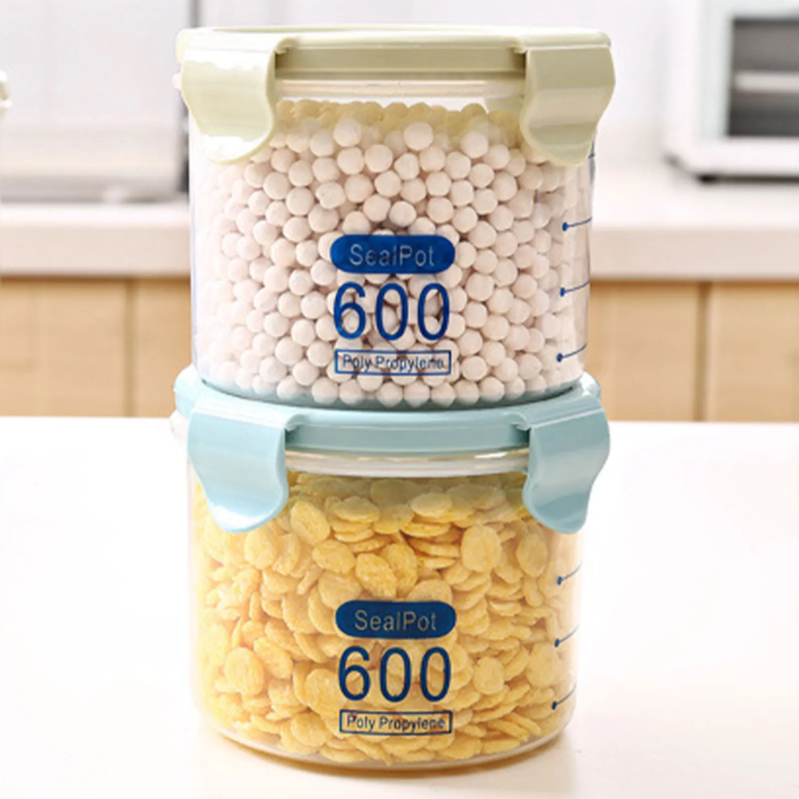 Leakproof Storage Containers Storage Jars With Airtight Lid Kitchen Storage Box Sealing Food Preservation Fresh Pot Container