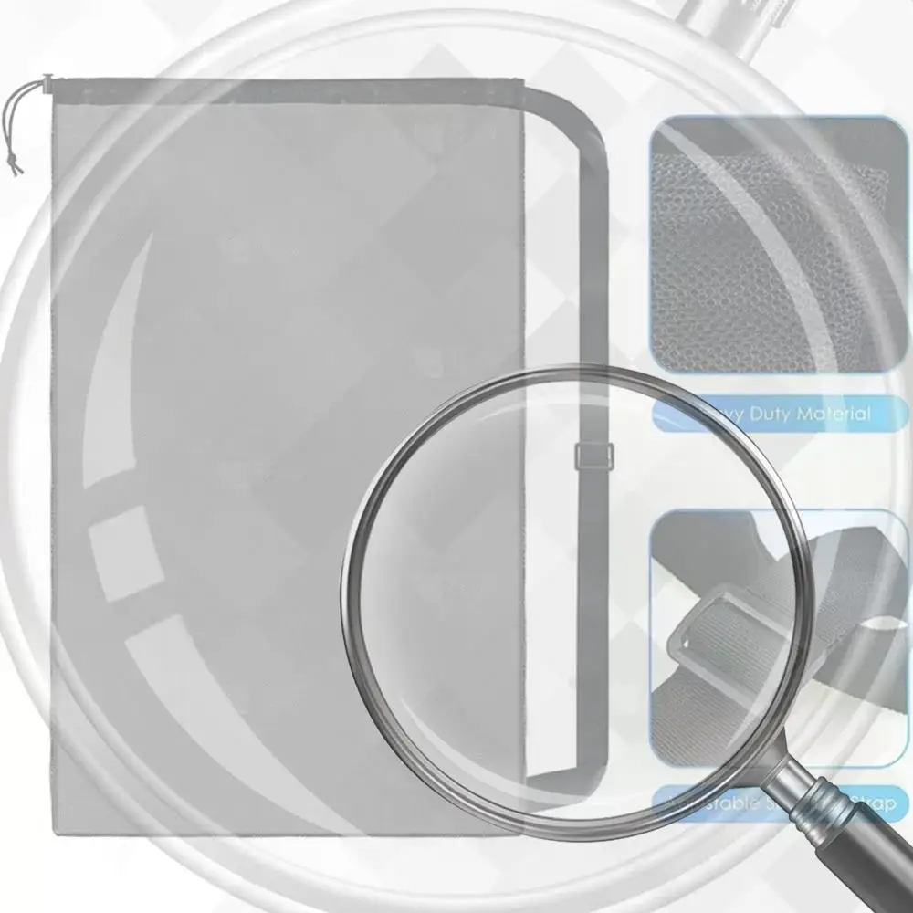 

Сверхпрочные сетчатые мешки на шнурке для футбольных мячей, баскетбольных, волейбольных и других видов спорта