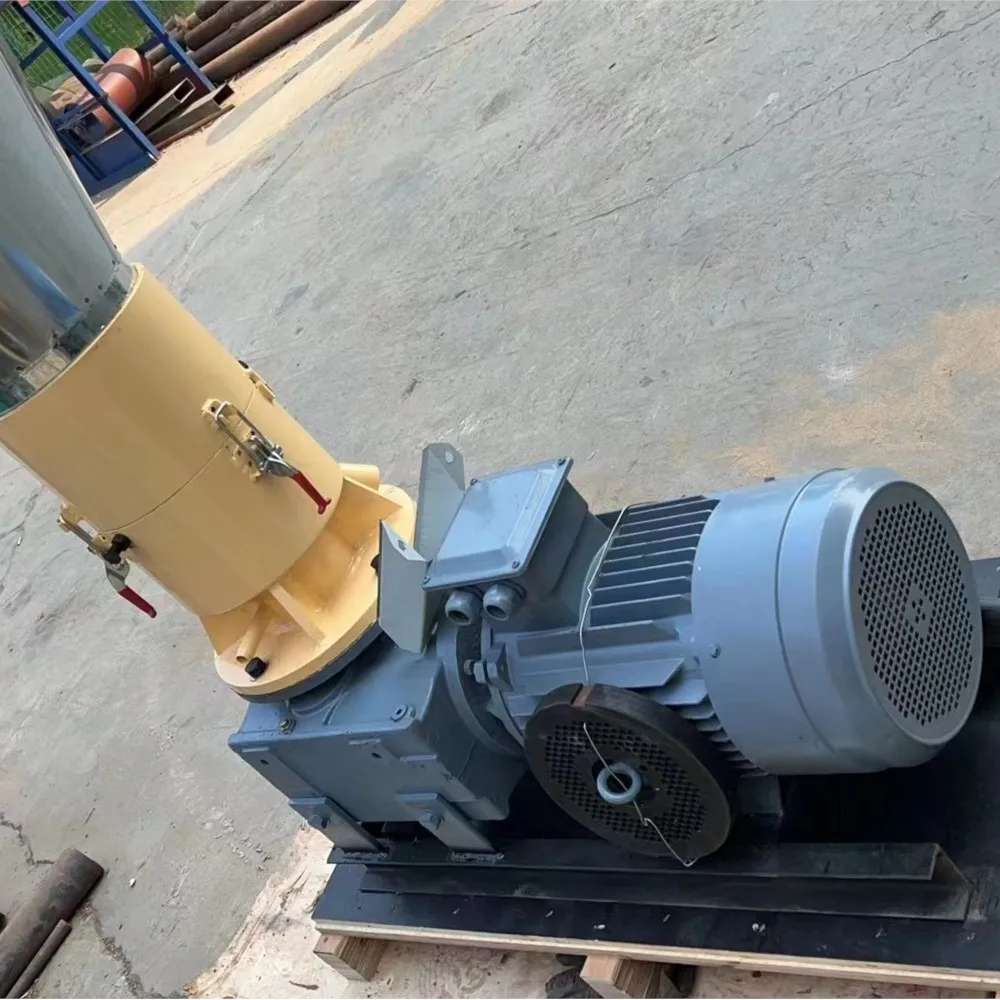 Macchina per la produzione di Pellet di legno industriale di piccole dimensioni macchina per la triturazione del legno con motore elettrico per uso domestico