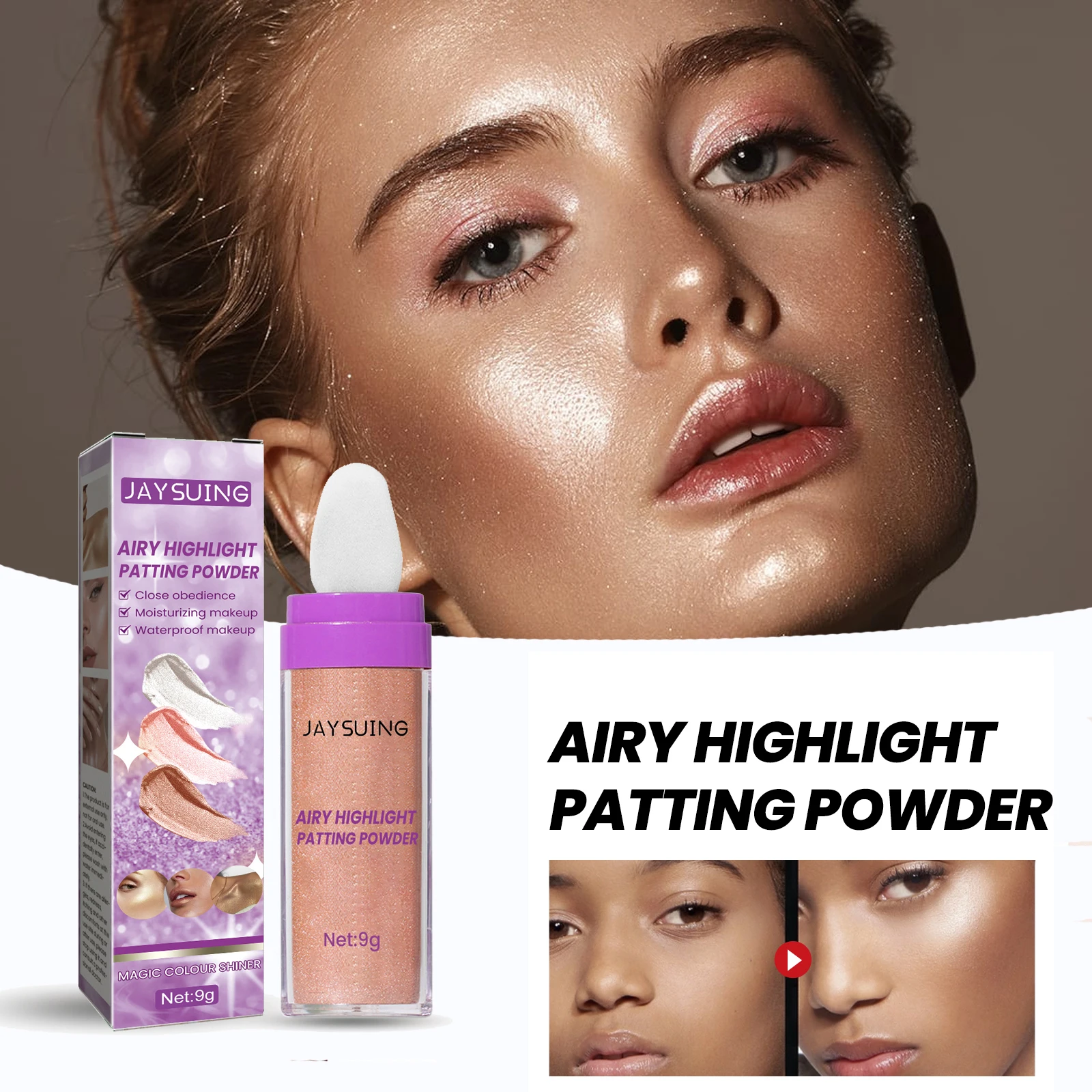 

Трехмерная пудра для Хэллоуина с эффектом вспышки. Пудра для мелирования. Волшебная пудра. Осветляющая натуральная пудра.