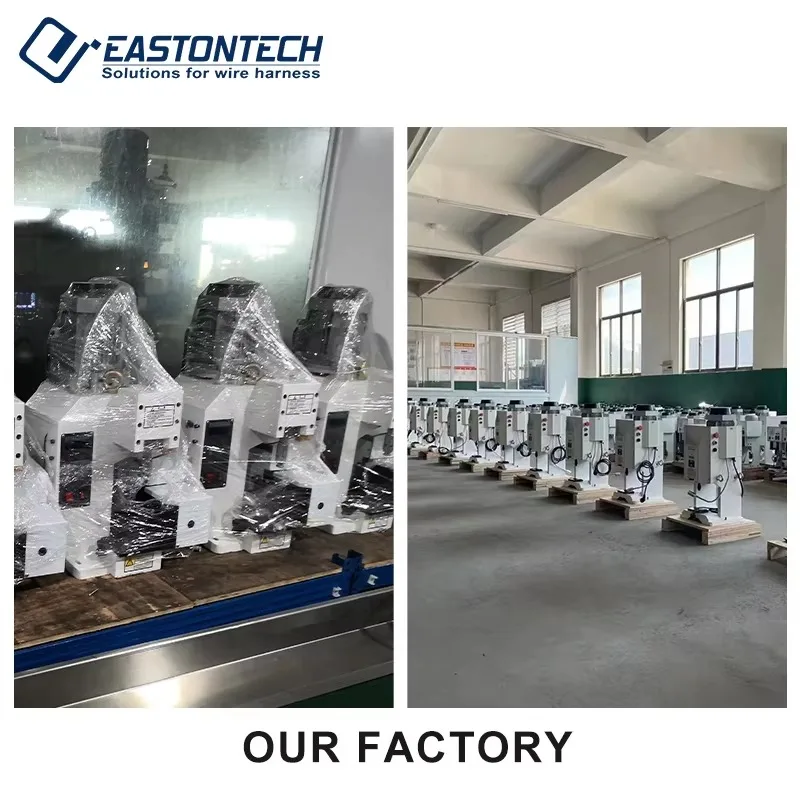 EW-5040+ High Precision 2T-4T Cable Terminal Crimping Machine With CFM Cable Manufacturing Equipment