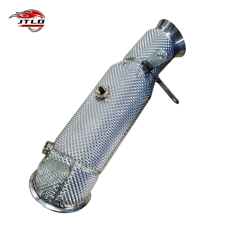 Catless Downpipe For BMW F32 435i - High Performance Exhaust With Heat Shield
