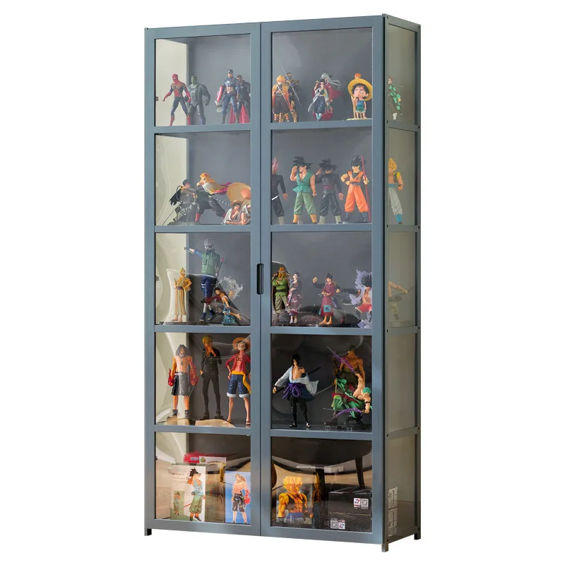 

Figure Display Cabinet Acrylic Transparent Imitation Glass Children's Toys Storage Display Cabinet Cosmetics Shelf