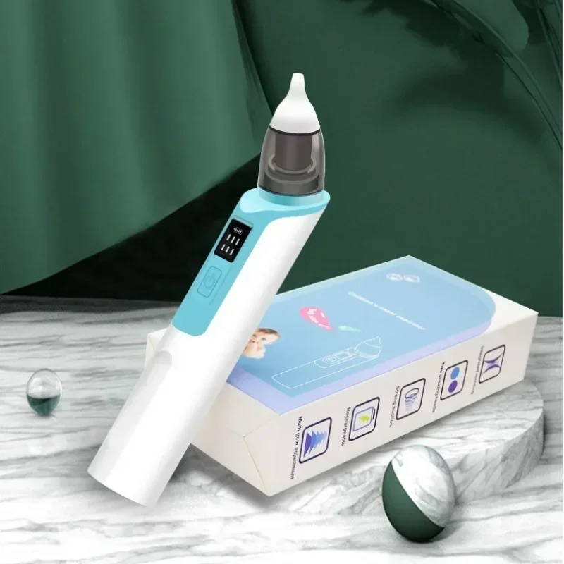 1Pcs Electric Nasal Absorber Silent Baby Obstruction Rhinitis Cleaner Nasal Aspirator Nose Snot Cleaner For Newborns