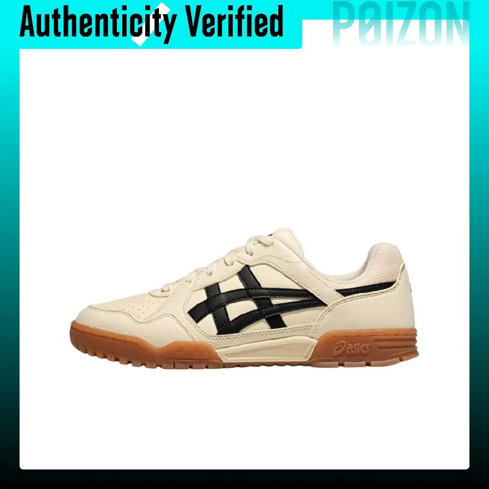 Asics COURT MZ 3.0 Slip Resistant Abrasion Resistant Low top Skateboard Shoes Unisex Beige 1203A870-200