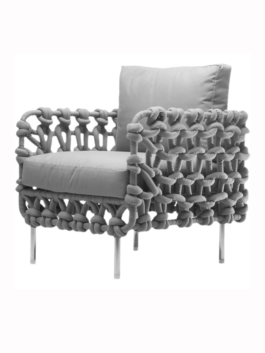 Outdoor villa sofas, rattan chairs, artistic and creative balconies, outdoor garden furniture