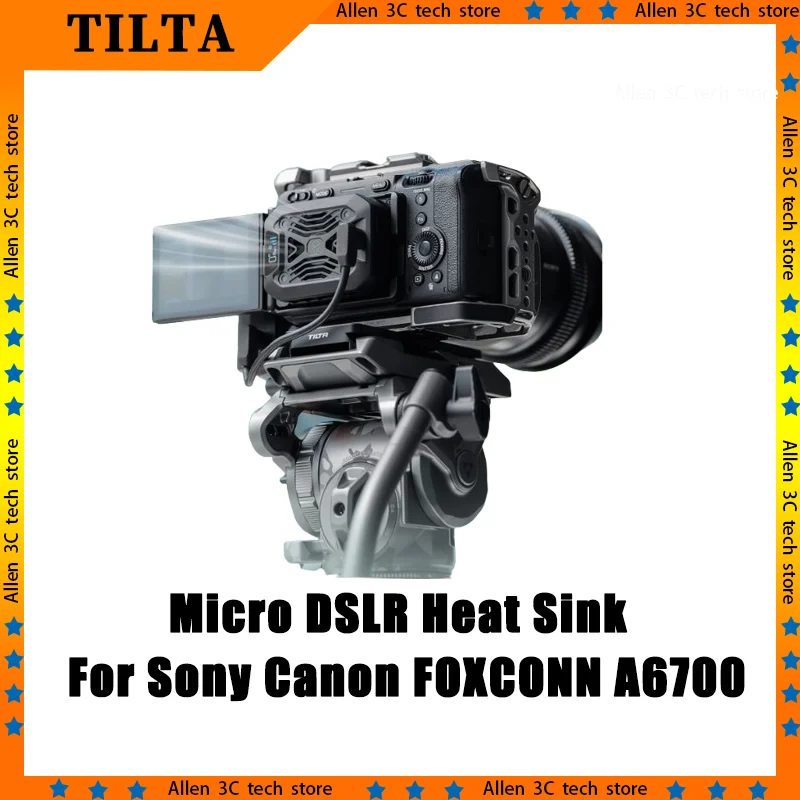 TILTA For Sony Canon FOXCONN A6700 Semiconductor Refrigeration Camera Heat Sink Thermostatic Fan Micro DSLR Cooling God