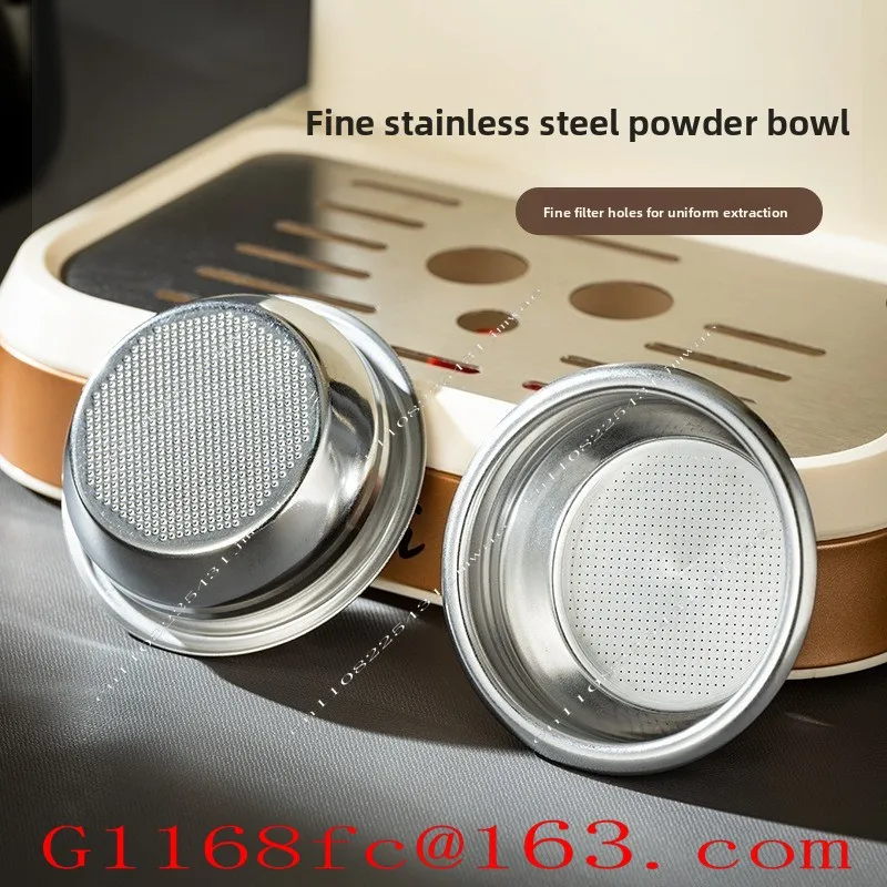 Handle Powder Bowl Italian Coffee Machine Powder Bowl Cleaning Blind Bowl Single/double Coffee Extraction Filter Accessories