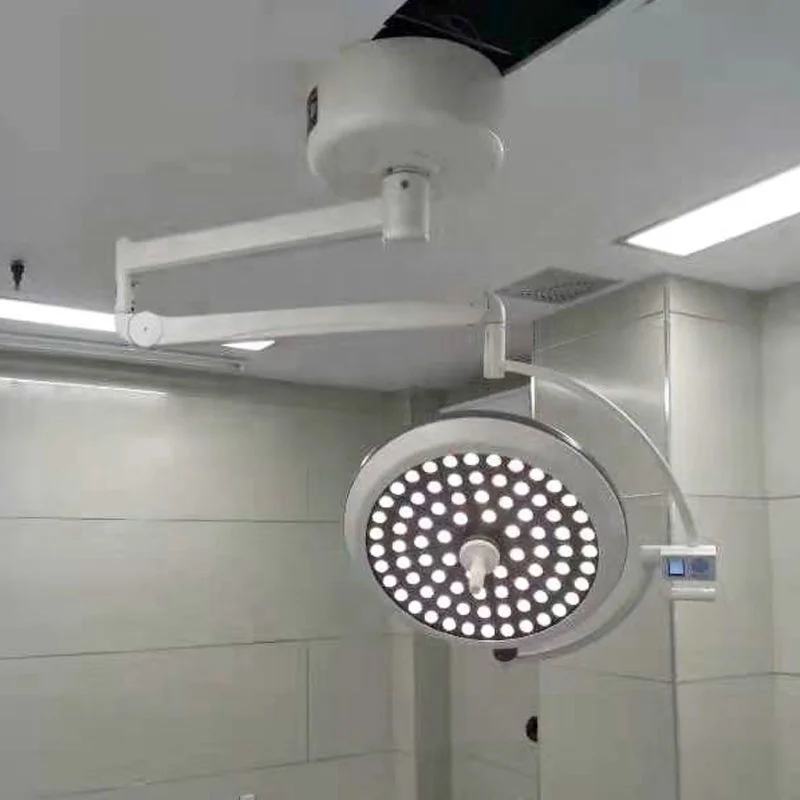 Medical LED Surgical Shadowless Lamp, Pet Room, Dental, Plastic Surgery Ceiling, Mobile Floor-standing Cold Light Source
