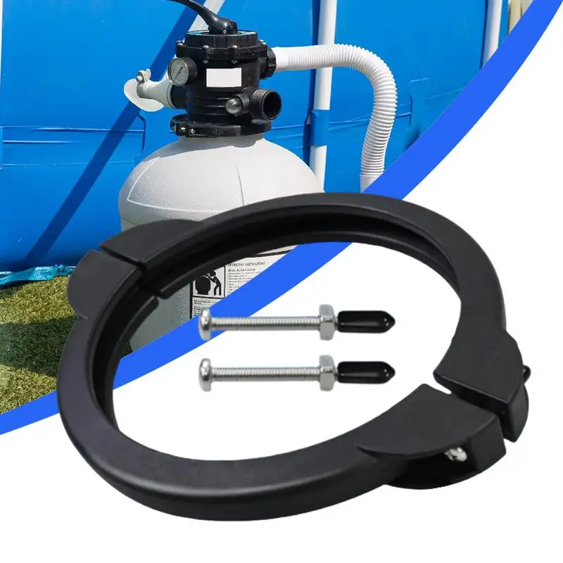 

Swimming Pool Pump Clamp Belt Swimming Pool Sand Filter Valve Replacement Parts Flange Valve Clamp Garden Pool Equipment Parts