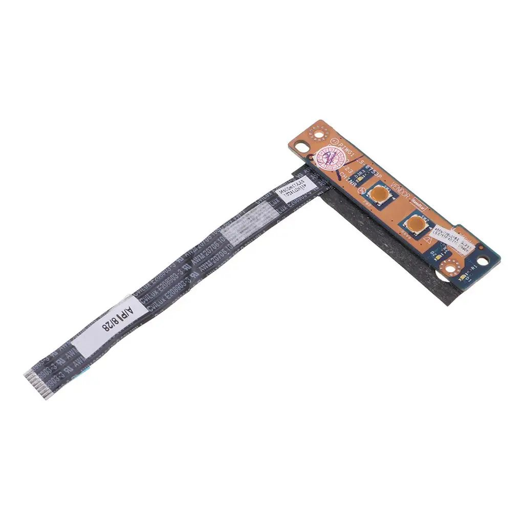 Power Switch Button Board with Cable Replacement Accessory for Lenovo G470 G475 Laptop ON OFF Function