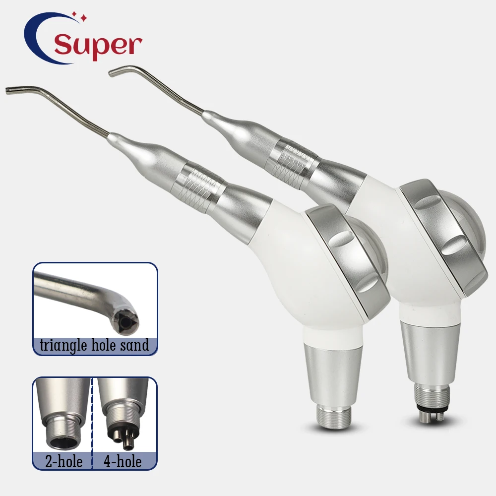 Dental Air Polisher Sandblasting Air Prophy Jet Air Water Spray Polisher Odontologia Teeth Whitening 2hole 4hole Dentist Tools