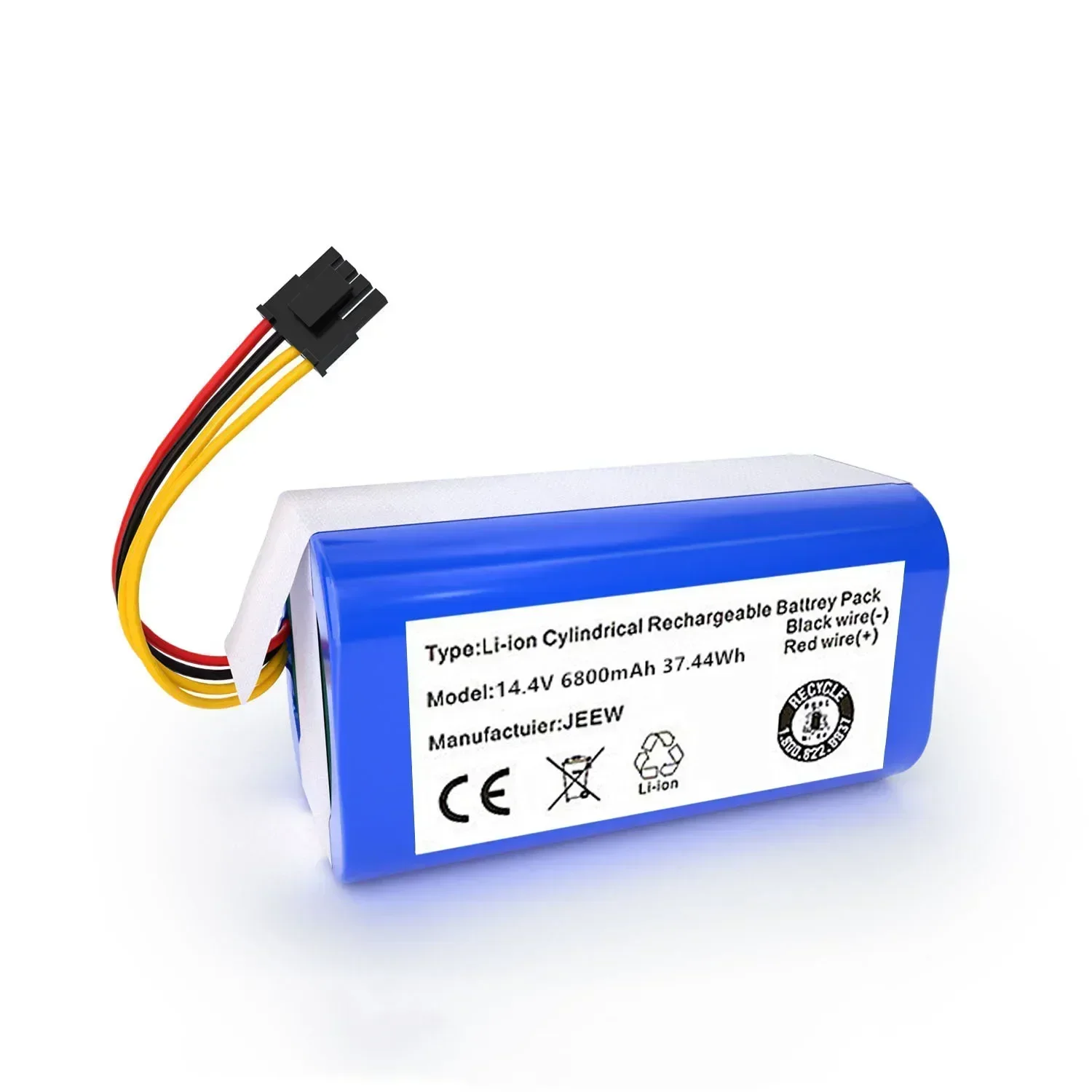 Batterie Lithium-ion 2024 14.4V  MAh Pour Cecotec Conga, Remplacement Pour Robot Aspirateur 6800 1290 1390 1490, Nouveauté 1590