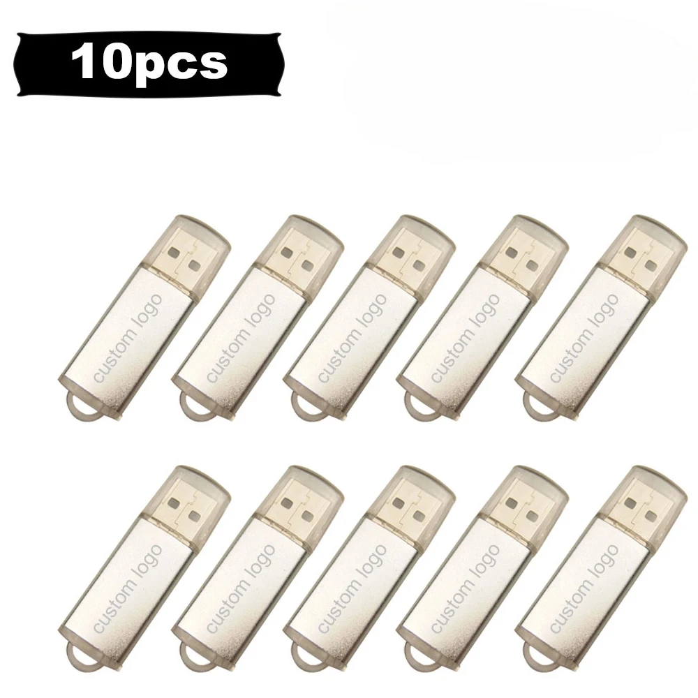 

10pcs/lot USB Flash Drive2.0 usb memory stick 4GB 8GB 16GB 32GB 64GB Cle USB Pen drive Photography USB pen drive free logo