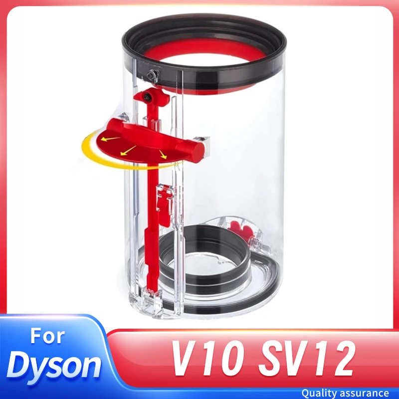 Dust Bin Bucket for Dyson V10 SV12 Vacuum Cleaner Canister Bin Replacement Accessories Parts