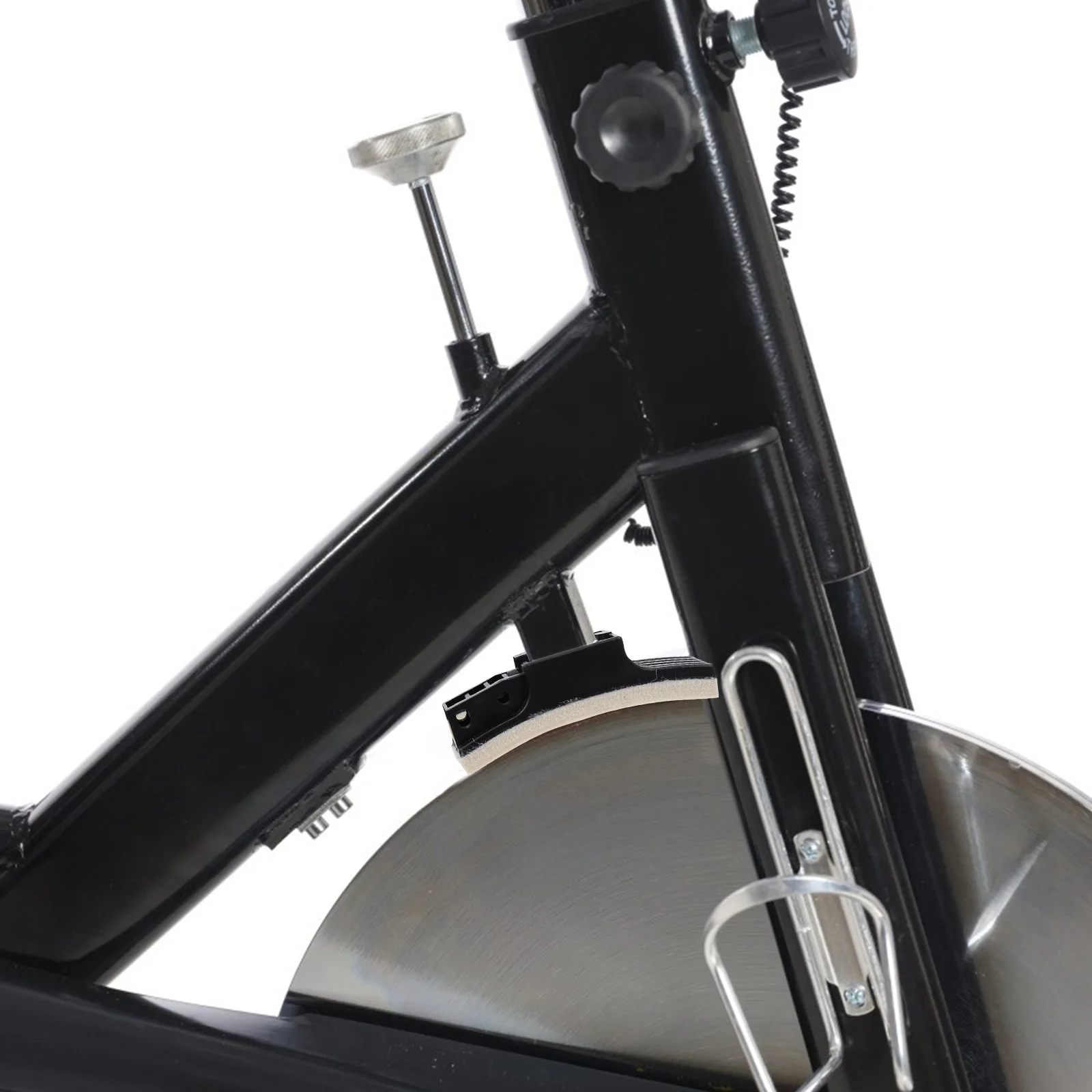 2 pièces résistance plaquettes de frein Fitness vélo disque de frein épaissi antidérapant Durable dégagement rapide exercice vélo tapis de frein salle de sport