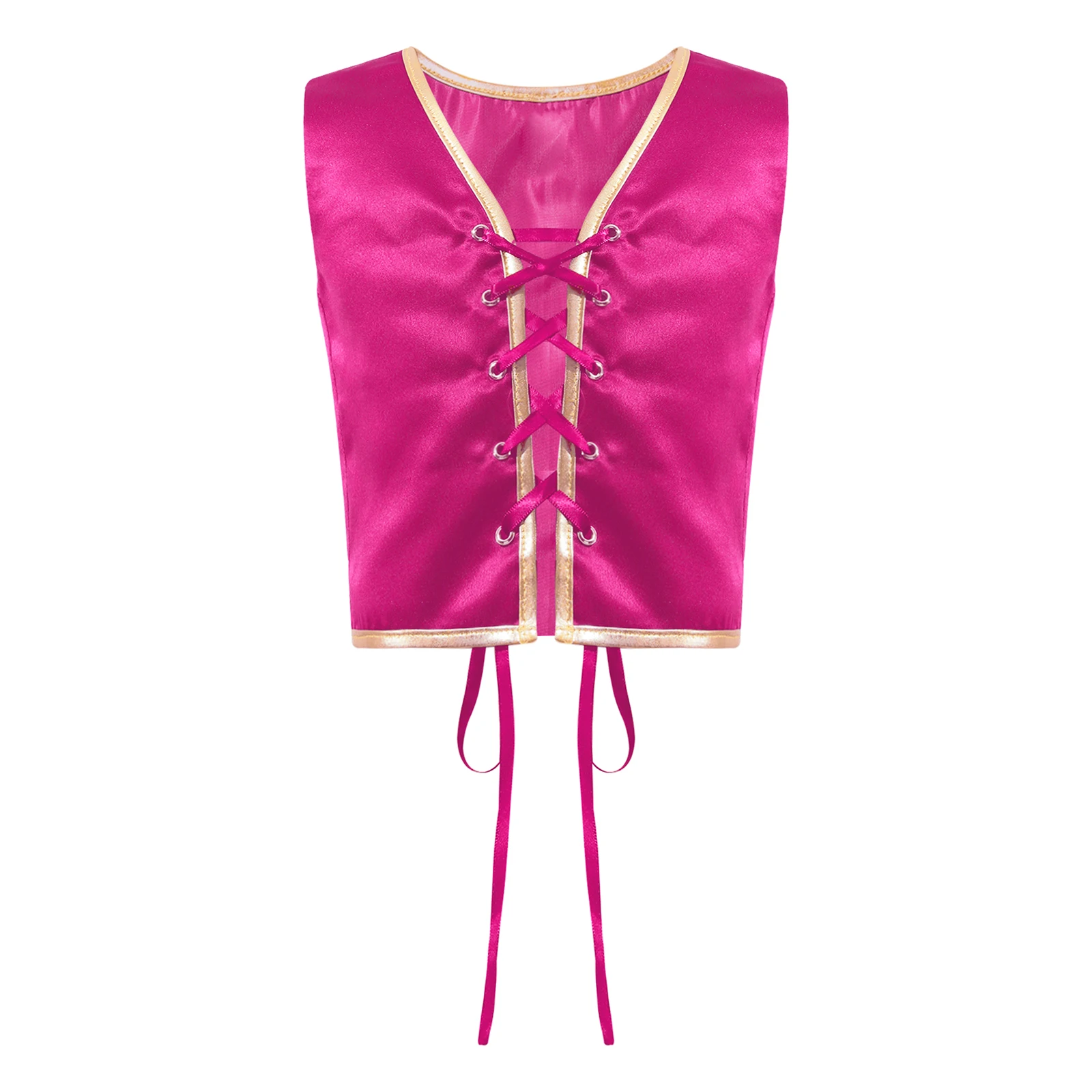 

Жилет Средневековый Ренессанс для девочек, винтажный жилет со шнуровкой для костюмированных представлений и карнавалов