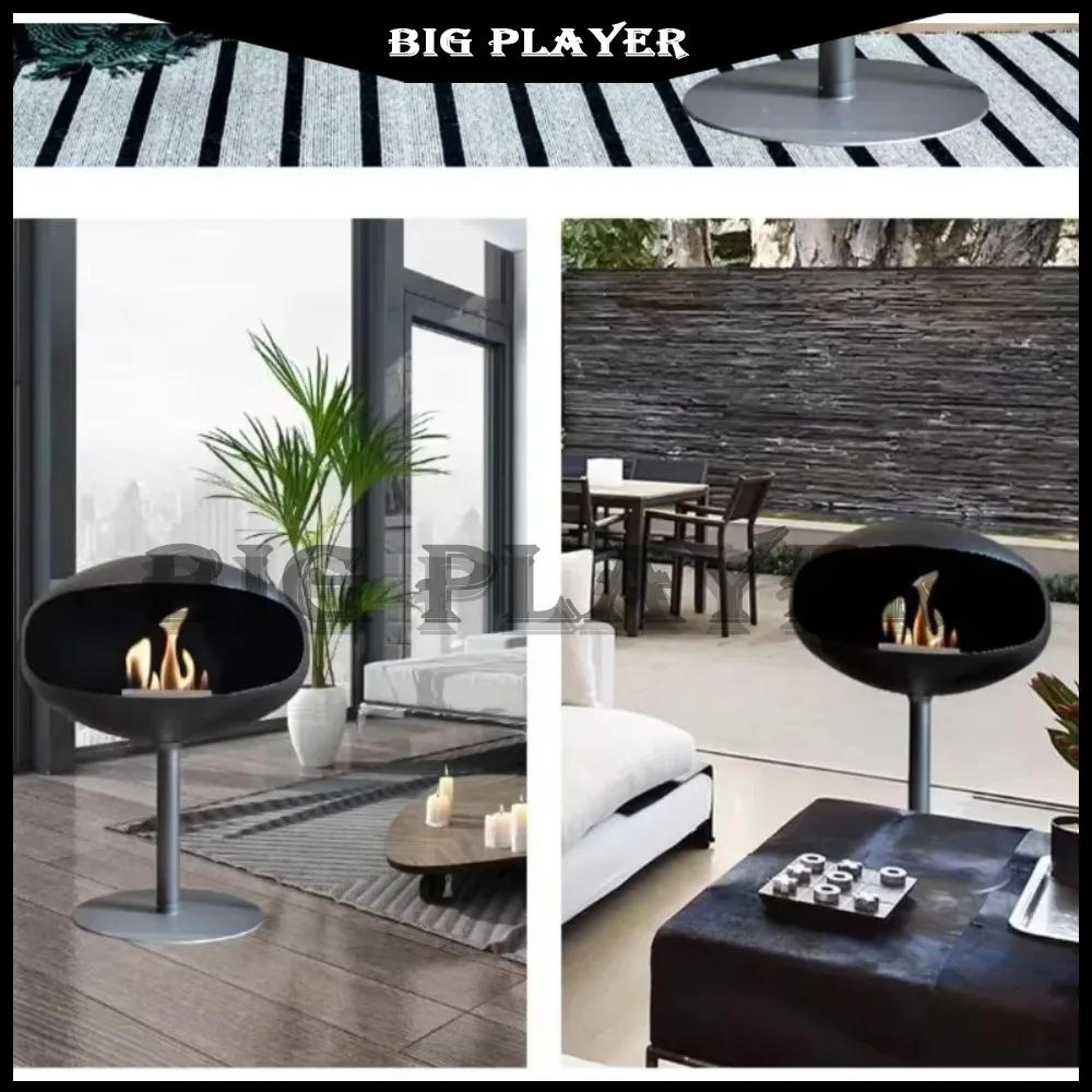 Roestvrijstalen bio-ethanol haard