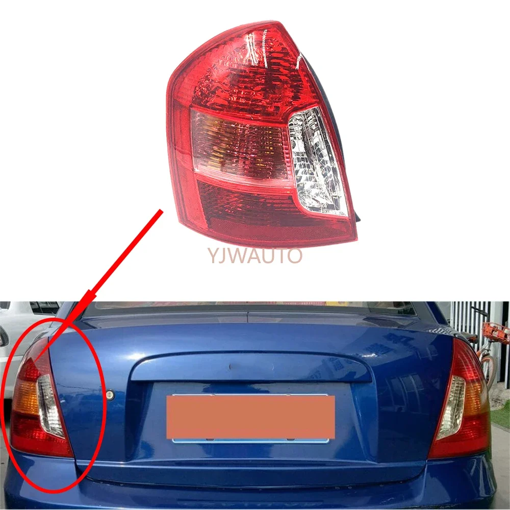 

Для Hyundai Accent 2006, 2007, 2008, 2009, 2010, задний фонарь, автомобильный задний фонарь в сборе, автоматический задний фонарь, галькеры, указатель поворота, противотуманная фара