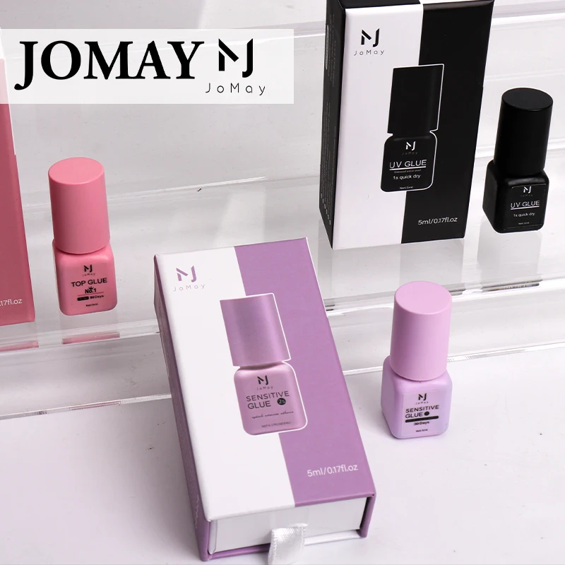 

Клей JOMAY для наращивания ресниц, 5 мл, черный чистый клей для накладных ресниц, поставщик 0,3S 1S 2S