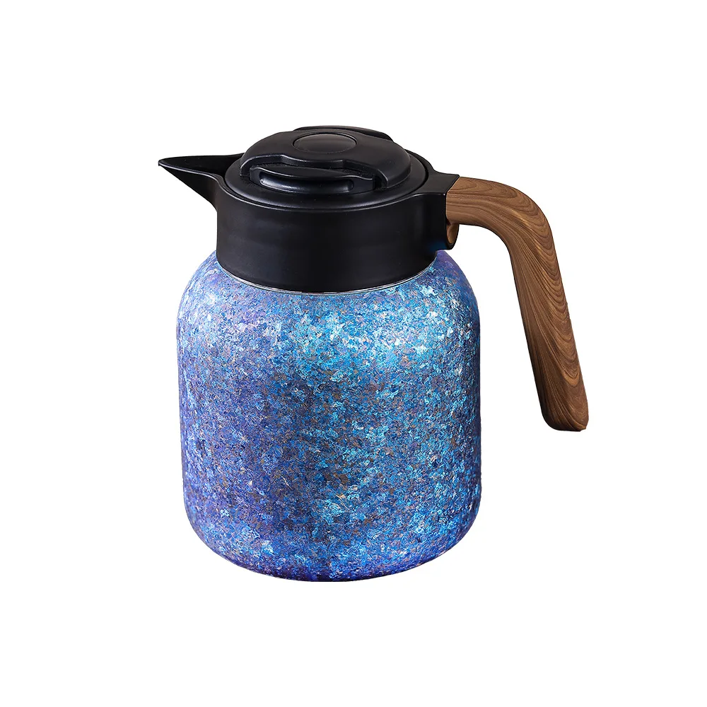 

Intelligent temperature display household thermal insulation kettle, large capacity, health pot