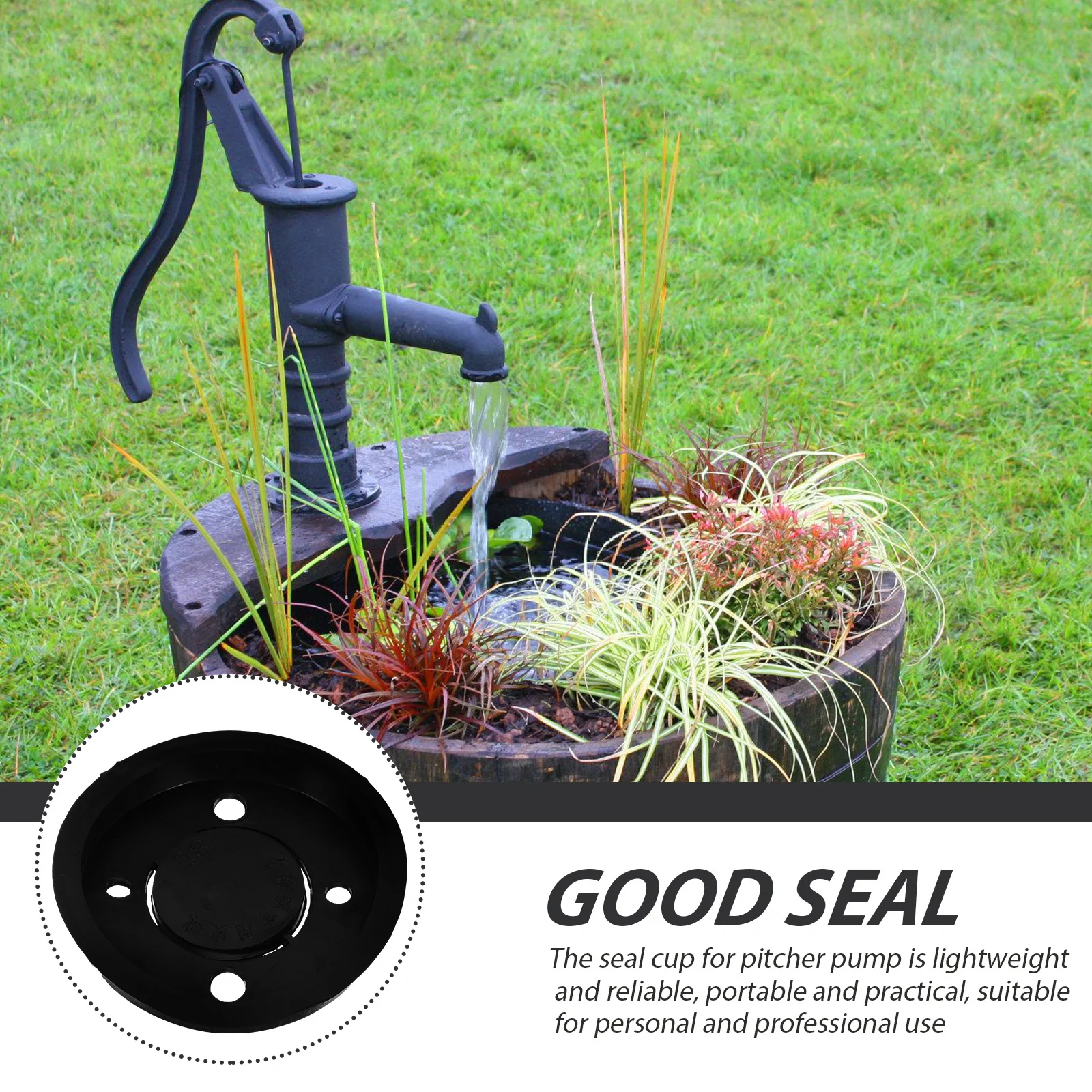 

10pcs Seal Replacement For Water Pump Rubber Pitcher Pump Seal Cup Universal Cup Lightweight Durable