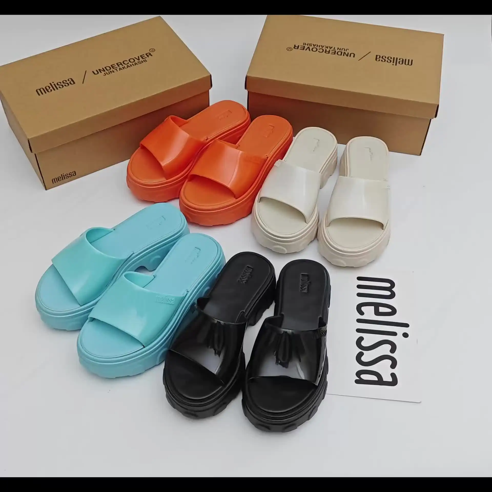 Mini melissa plataforma macia eva chinelos moda feminina flip flop casa sapato banheiro antiderrapante slides sandálias ao ar livre indoor