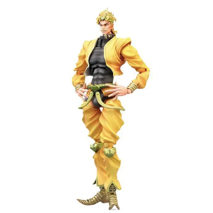 17CM JoJo's Bizarre Adventure Stardust Crusaders Kujo Jotaro Dio Brando Anime Action Figures Model Collection Toys Gift