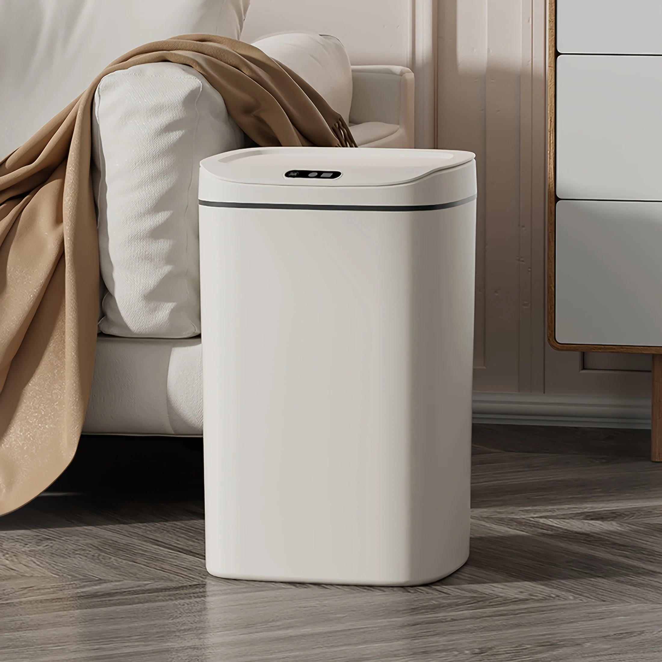 Office Work Tech - Hands-Free Smart Trash Can with Motion,