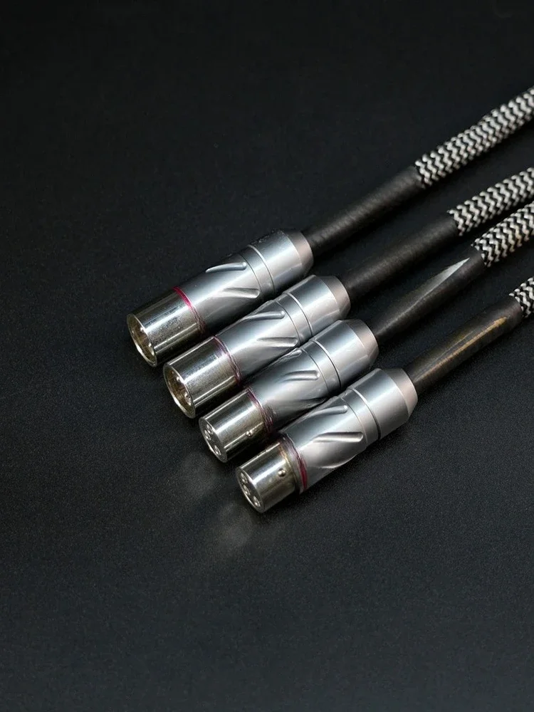 Sterling silver wire , balance wir e XLR big three core HIFI fever CD front stage, decoder