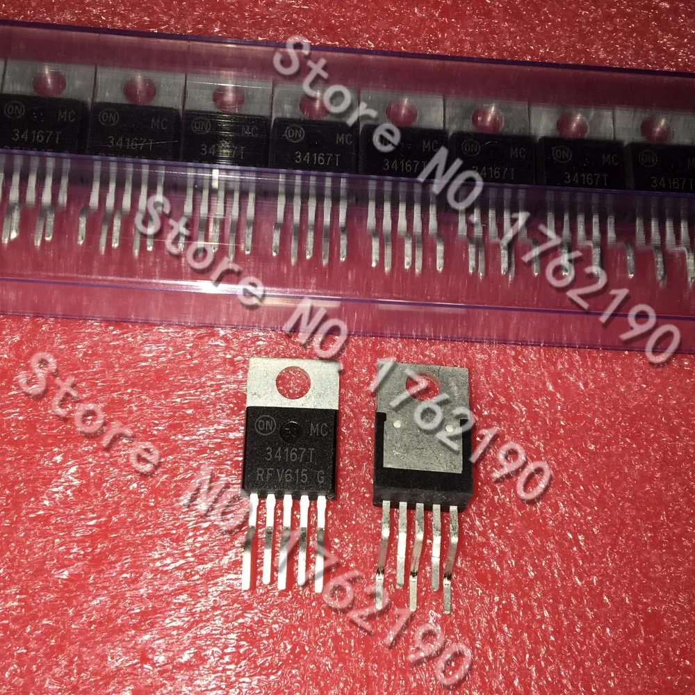 5PCS/LOT MC34167T 34167T TO220-5  Power Switching Regulator Chip