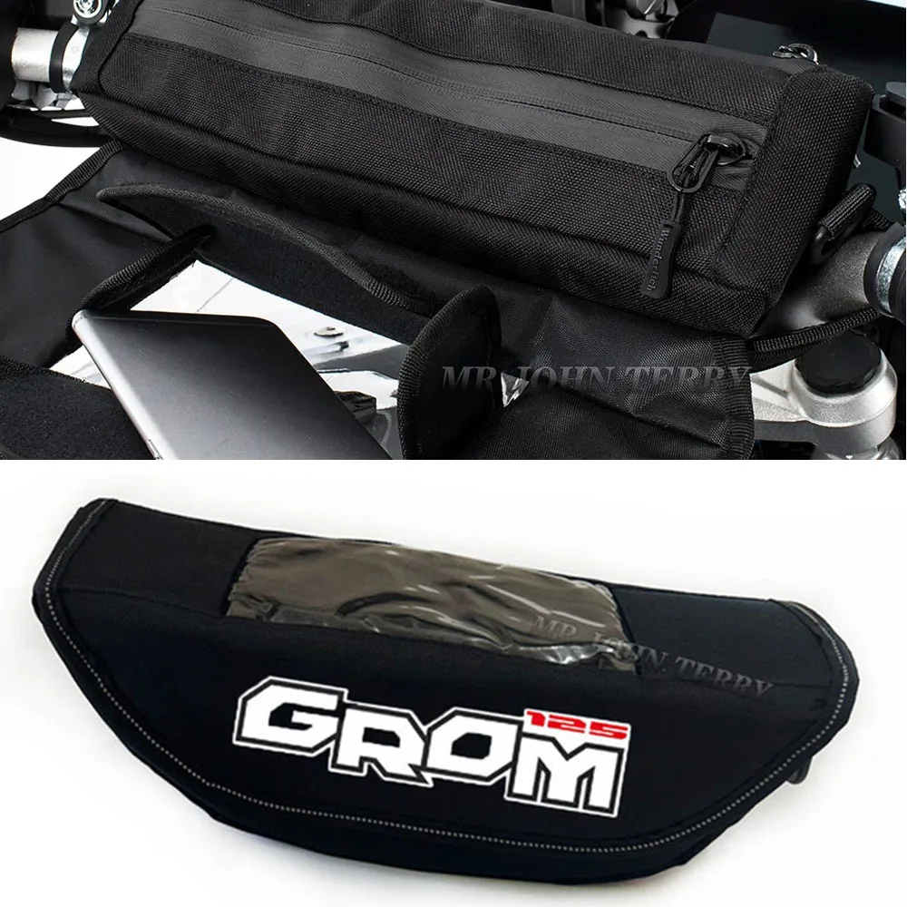 For HONDA Grom Msx125 Grom125 Grom Motorcycle accessory Waterproof And Dustproof Handlebar Storage Bag