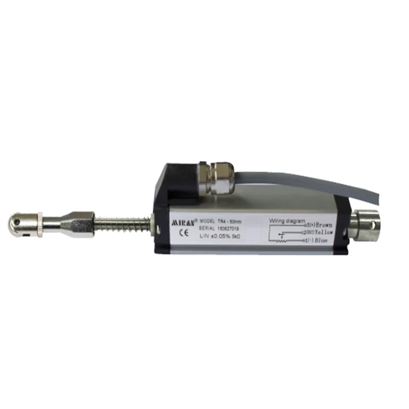 Factory Low Price TR-25MM  Built-in Spring Self-reset Position Sensor  Potentiometric  Linear Displacement Transducer/sensor