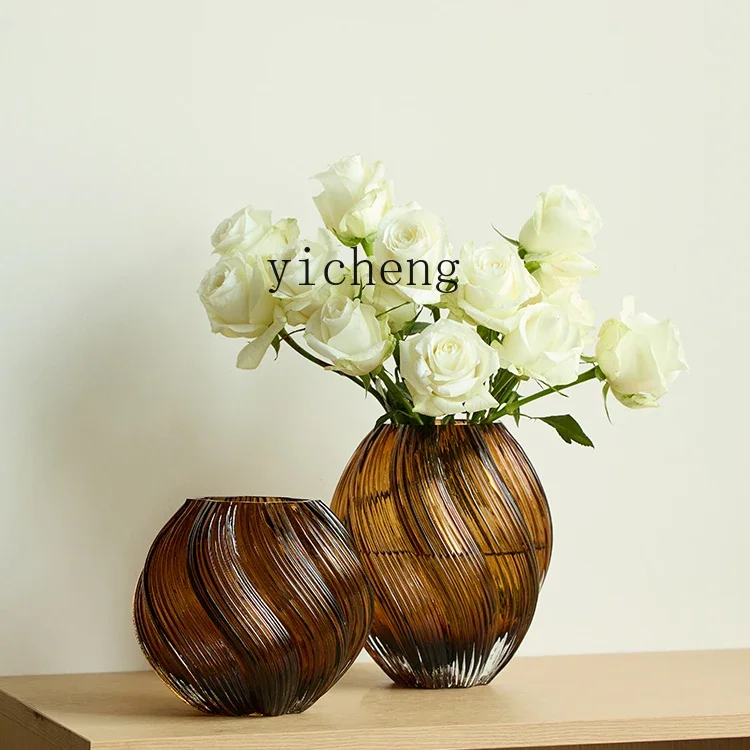 

ZK Nordic style creative living room flower arrangement hydroponic decoration dried flower desktop flower device fairy garden