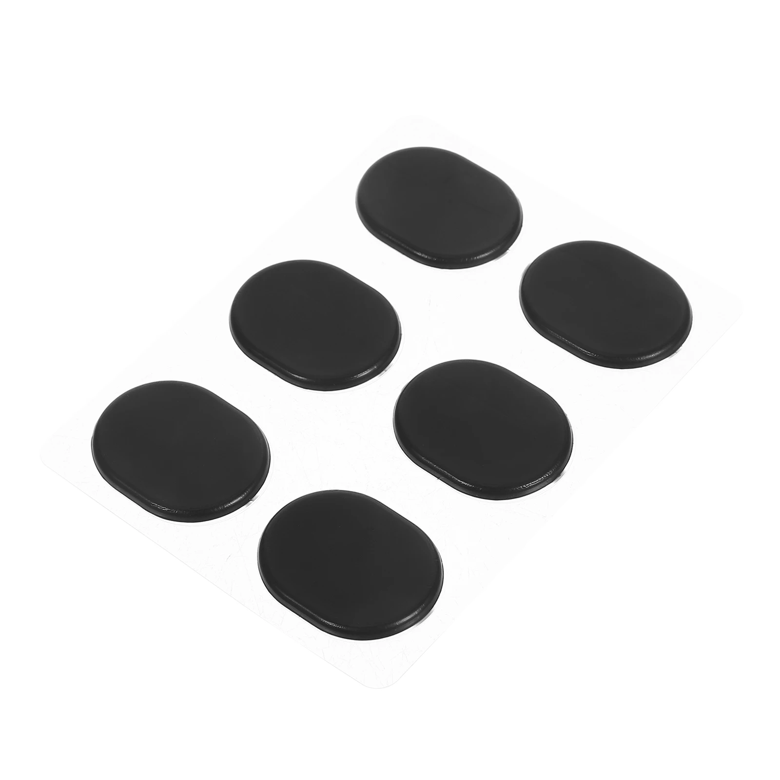 

6pcs Silencer Stickers Hardwearing Silicone Noise Reduction Mute Dampeners Head Damper Pads Snare Drum