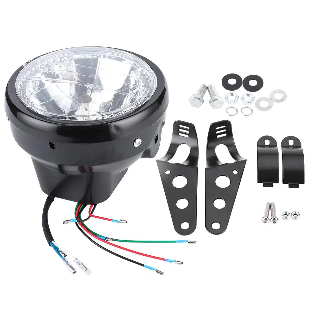 

Motorcycle Motorbike Headlight Turn Signal Light Bulb with Bracket