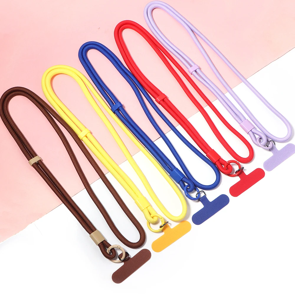 1 Stück Universelles Langes Handy-Umhängeband Verstellbares Halsband Crossbody-Seil mit Handyhüllen-Verbindungsclip Handy-Zubehör – Detail 7