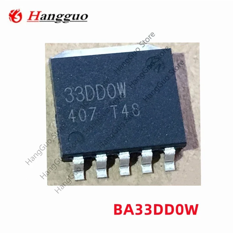 5PCS BA33DD0WHFP BA33DD0W 33DD0W 33DD0W 33DDOW BA33DD0WHFP-TR For Ford Maverick power amplifier host vulnerable triode mark ZE