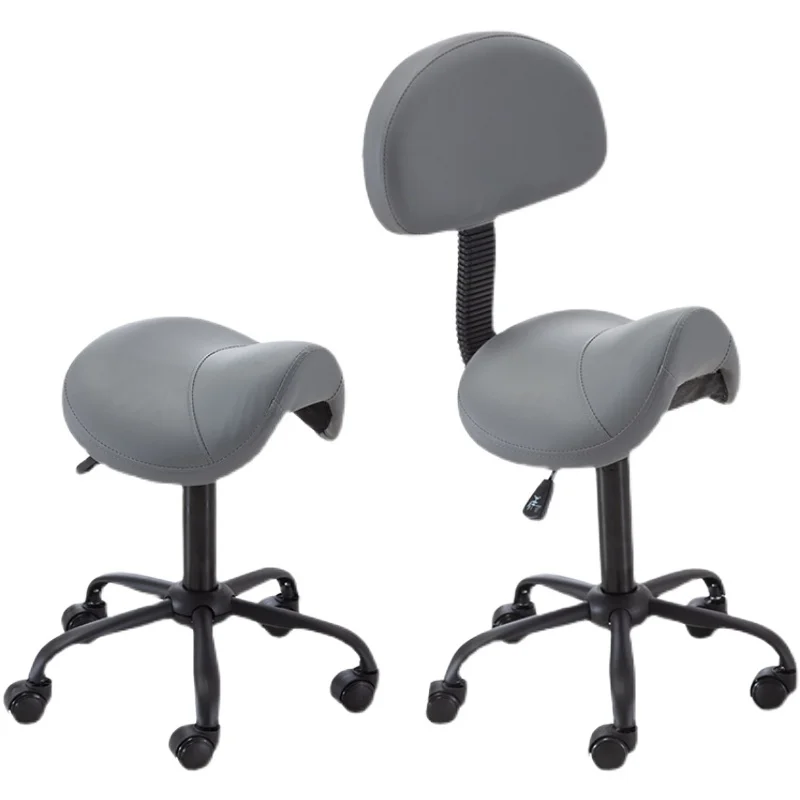 beauty-salon-saddle-stool-360°-swivel-hydraulic-lift-chair-ergonomic-work-seat-anti-fatigue-salon-stool-with-pu-cushion