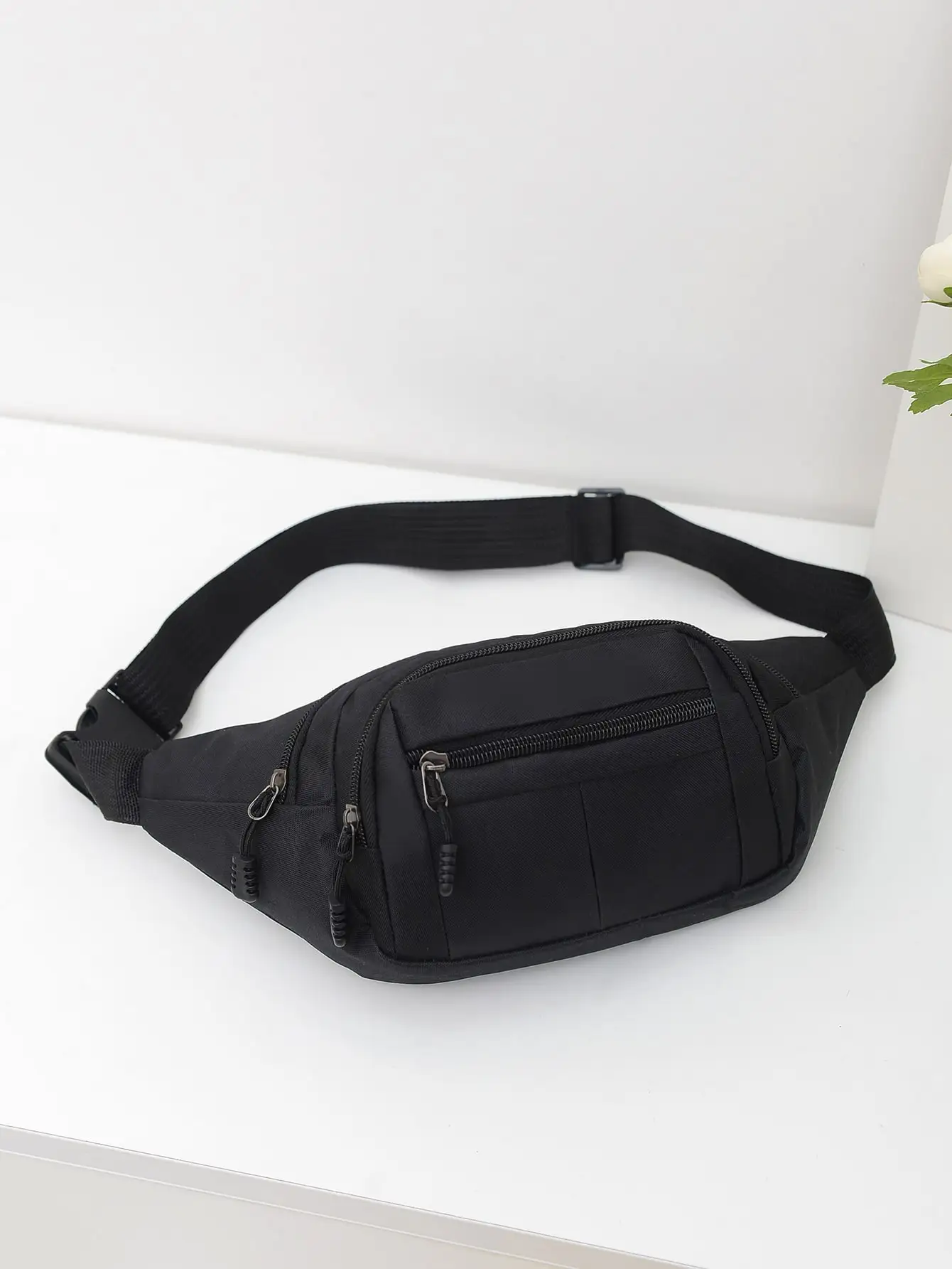 

Large Fanny Pack Black Minimalist Adjustable Strap Sling For Daily Running Bag College Bag For Books Multi-Functional Sling Bag Fanny Pack Bum Bag Waist Bag Travel Multiple Pockets Chest Bag Gifts Men Bag Belt Bag Sling Bag Side Bags Hip Bag Black Bag Tra