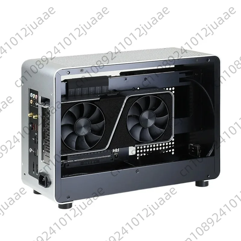 G1-SE all aluminum side transparent A4 ITX mini small case SFX power supply portable host air cooling