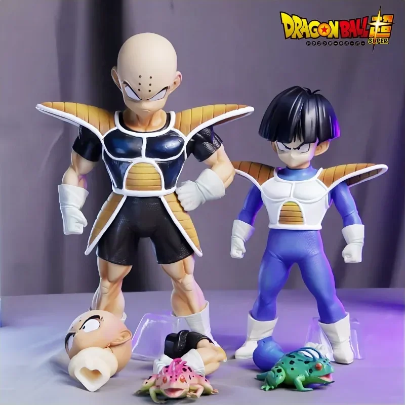 16cm Dragon Ball Figure White Hole Krillin Son Gohan Action Figure Figurine Pvc Statue Model Toy Gifts For Boys Collectible