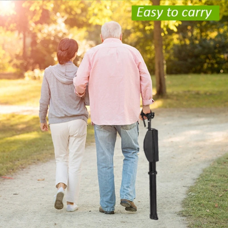 

Cane with Portable Folding Walking NonSlip Stools Beach Camping Chair