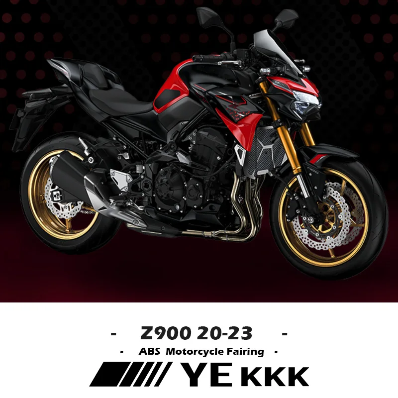 Számára kawasaki Z900 2020 2021 2022 2023 Új Burkolat Gránát Hiánytalan OEM Másolat Z900 20 21 22 23 Hiánytalan Burkolat készlet Karosszéria Motorburkolat