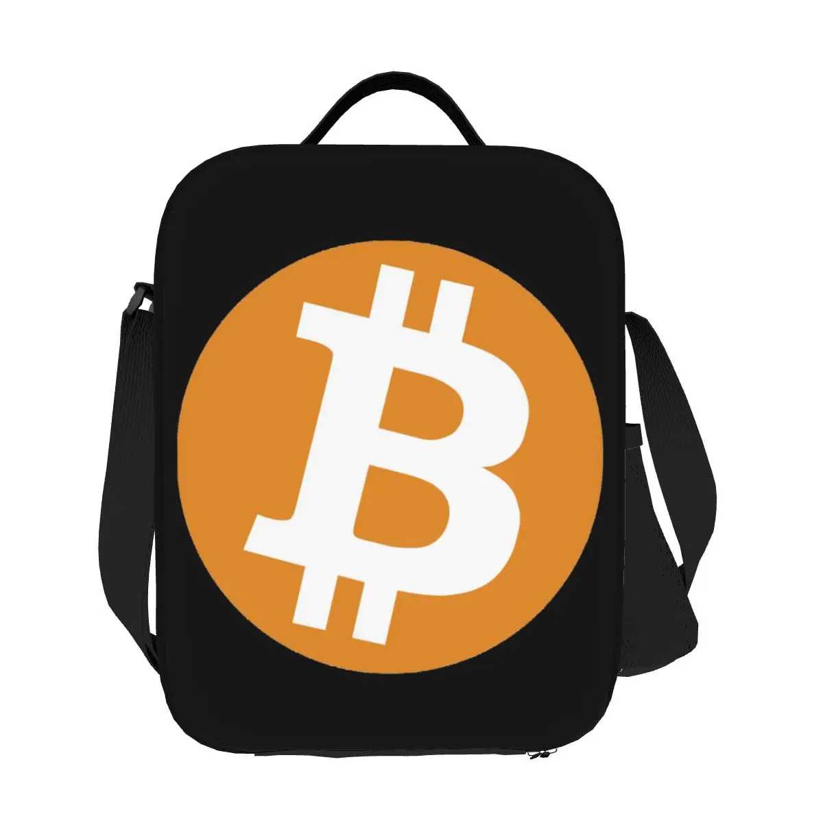 Bitcoin Thermal Insulated Lunch Bags Women BTC Fans Resuable Lunch Container per lavoro School Travel multifunzione Bento Food Box