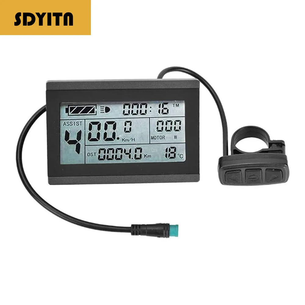 

KT LCD3 Display ebike LCD Display Electric Bicycle LED 72V LCD3 kt-lcd for Electric Bike Controller