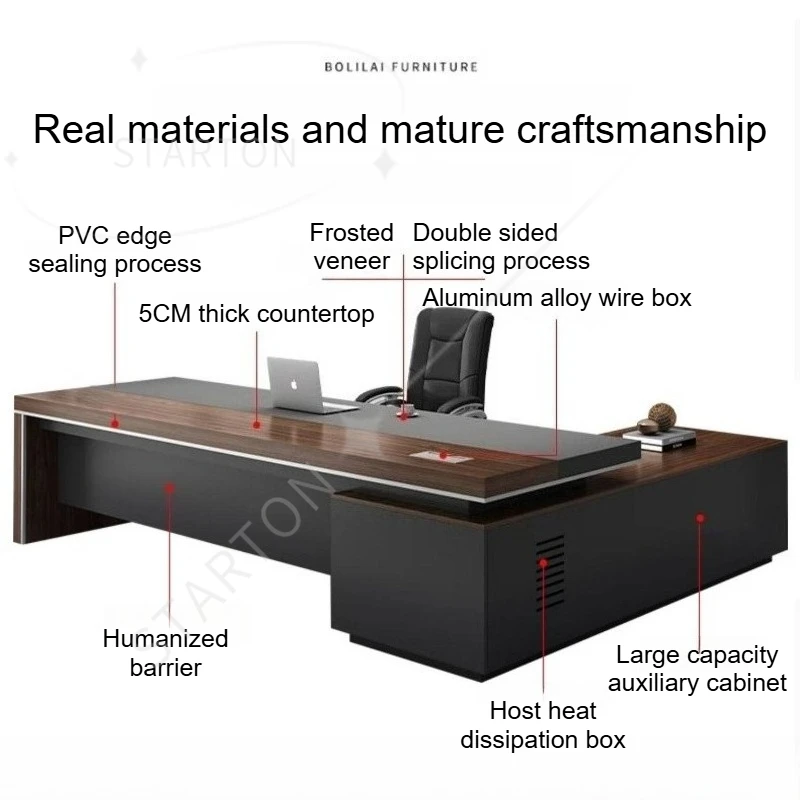 Office Desks Furniture Corner Reading Room Study Table Gaming Dressing Home Extendable Multifunction Modern Height Computer