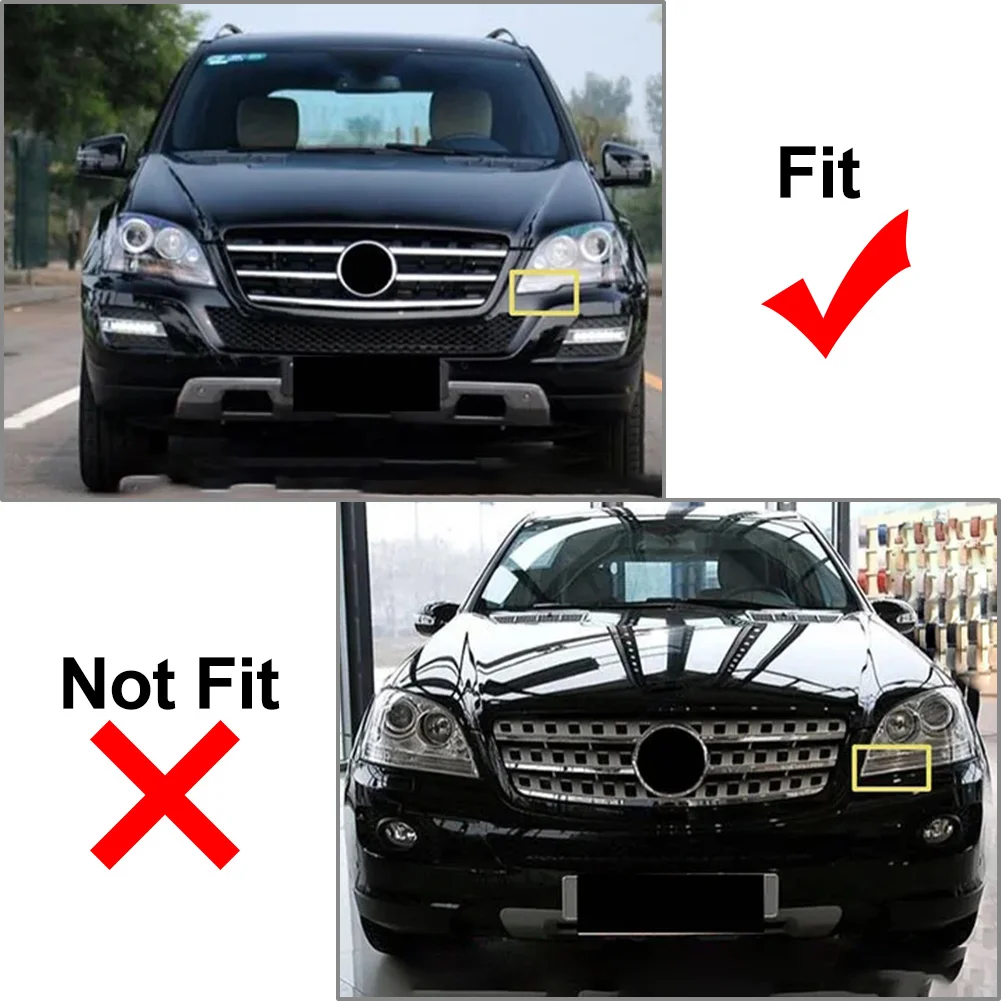 Car Front Bumper Grill GTR Style Radiator Racing Hood Grille For Mercedes Benz W164 ML320 ML350 ML550 2009 2010 2011 2012